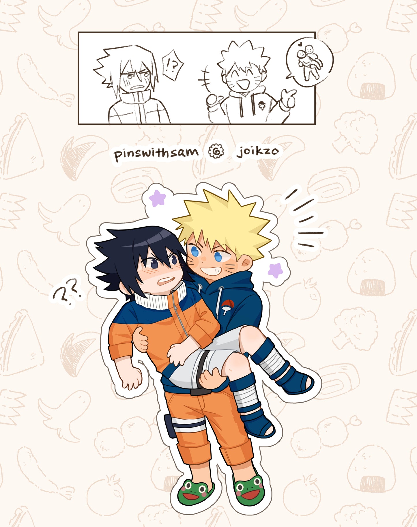 NARUSASU SHIP STICKER