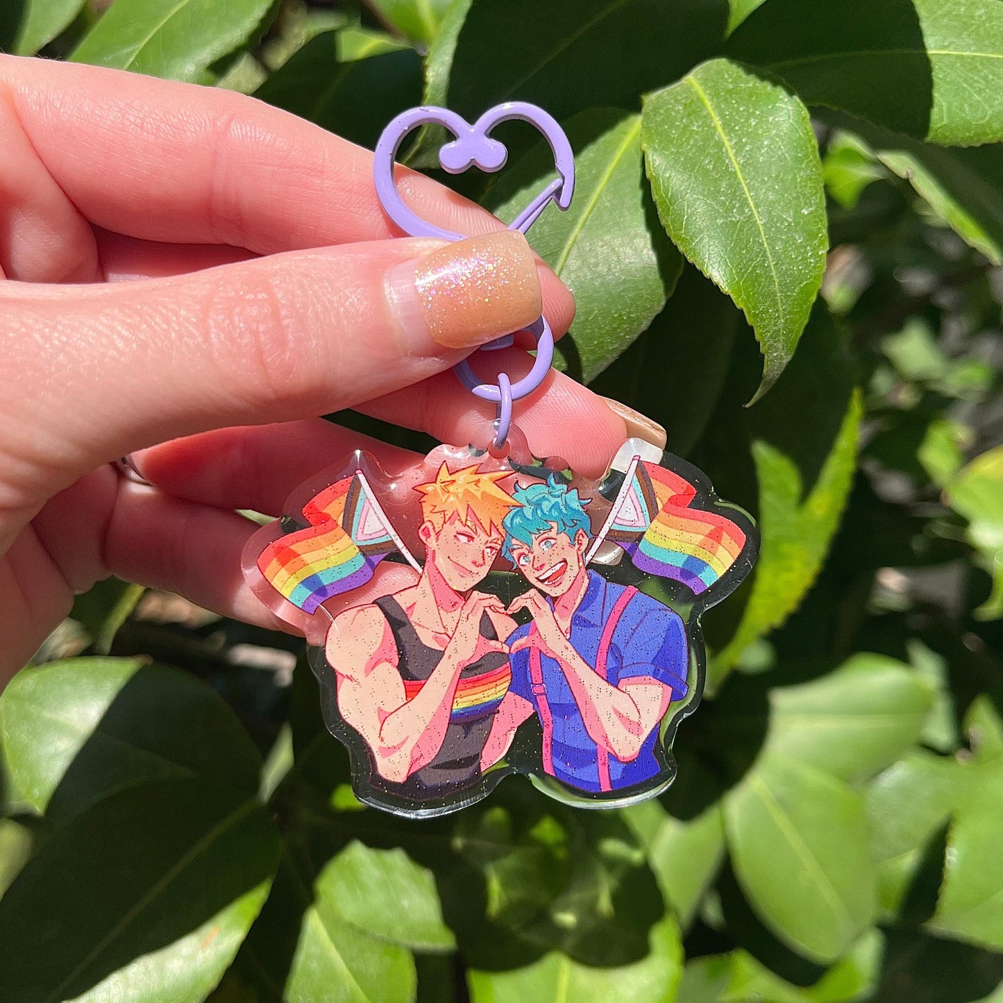 PRIDE CHARITY KEYCHAINS