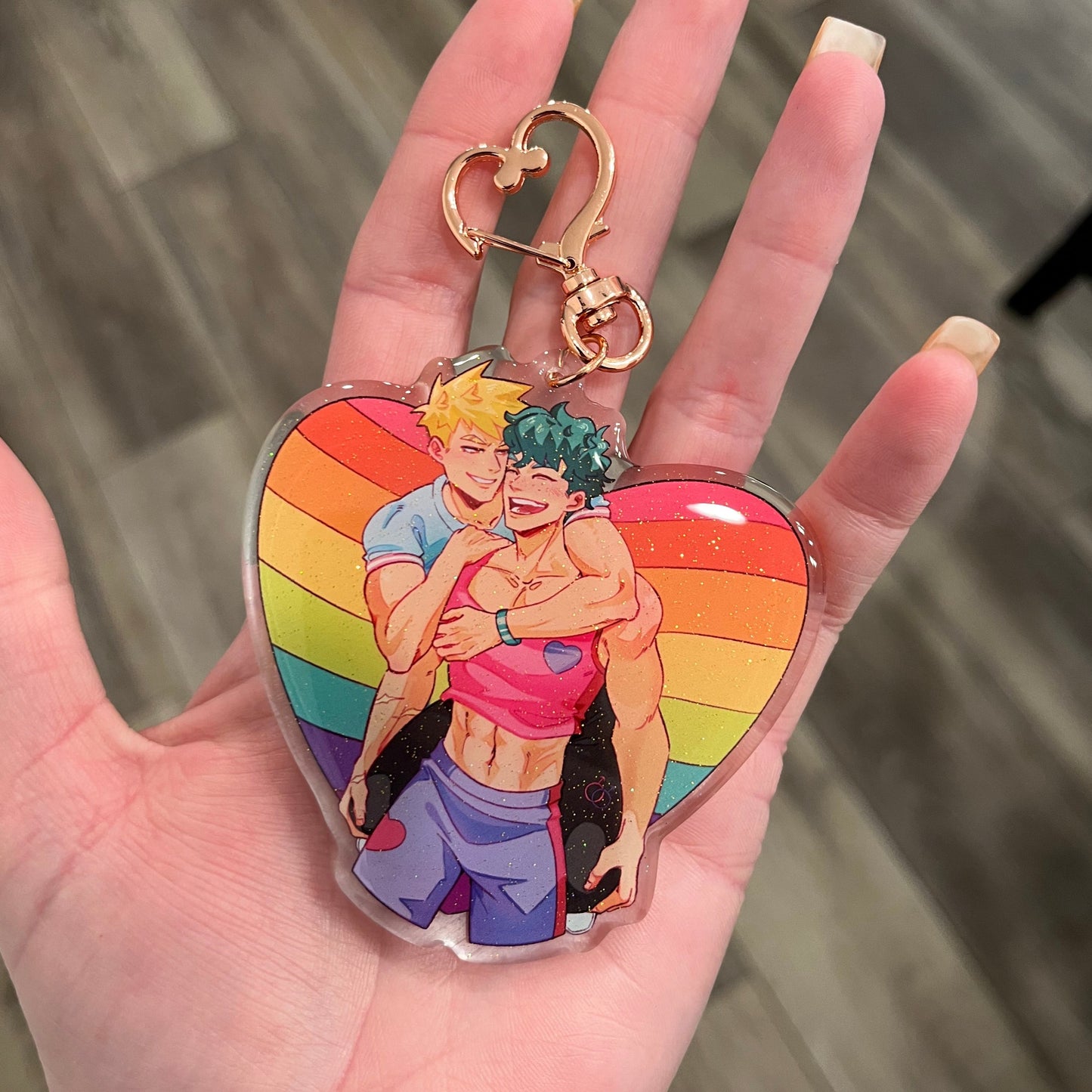 PRIDE CHARITY KEYCHAINS