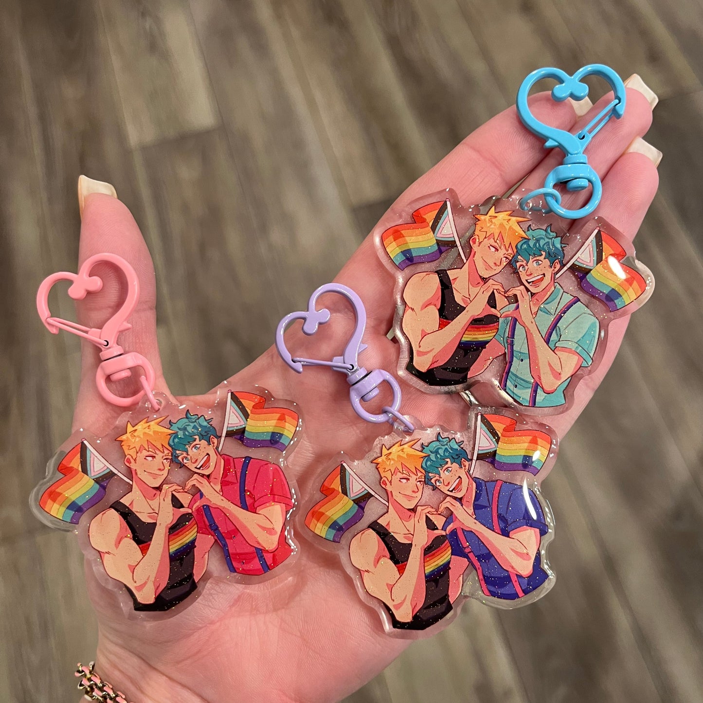 PRIDE CHARITY KEYCHAINS