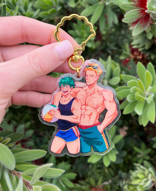 BEACH BAES KEYCHAIN