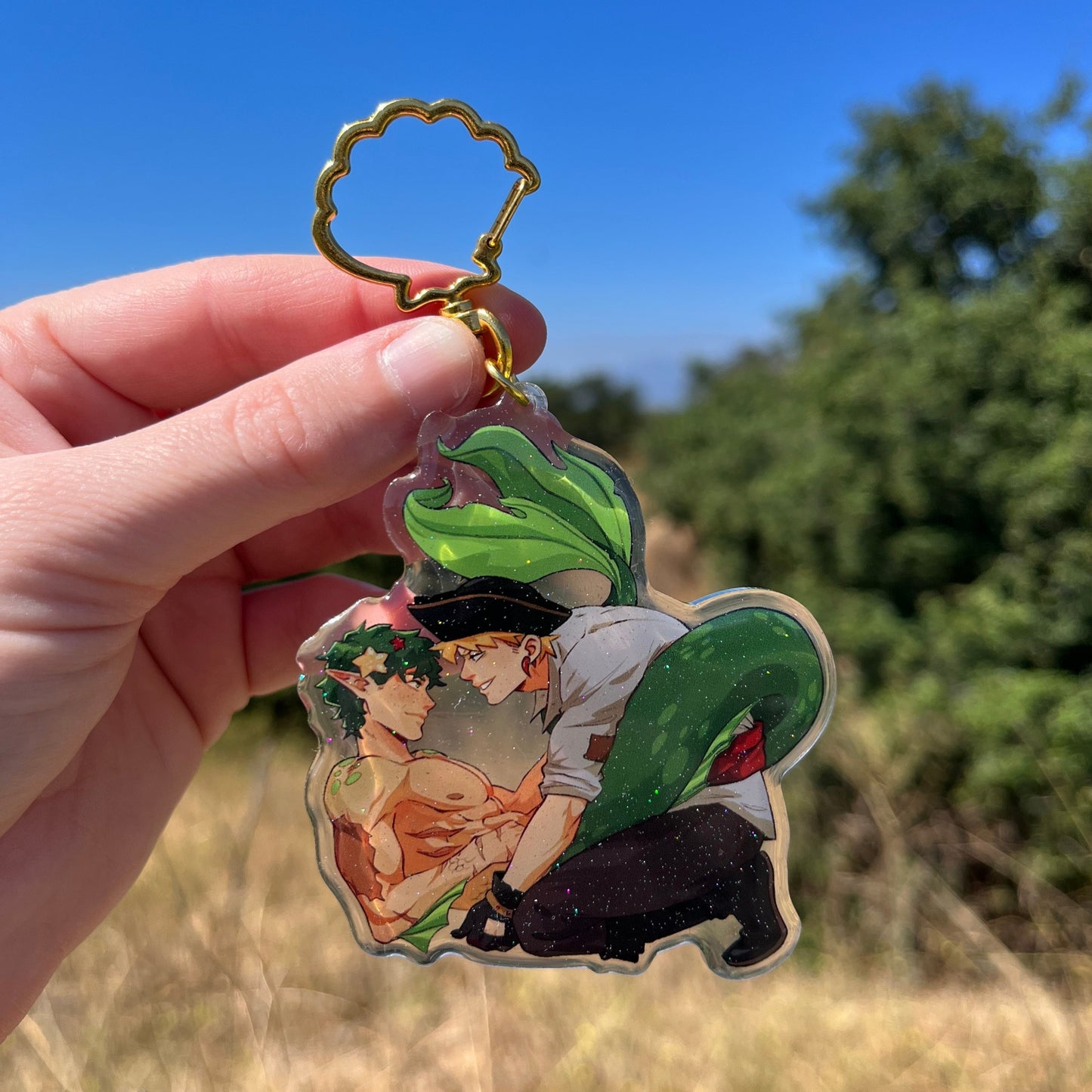 MER/PIRATE AU KEYCHAIN