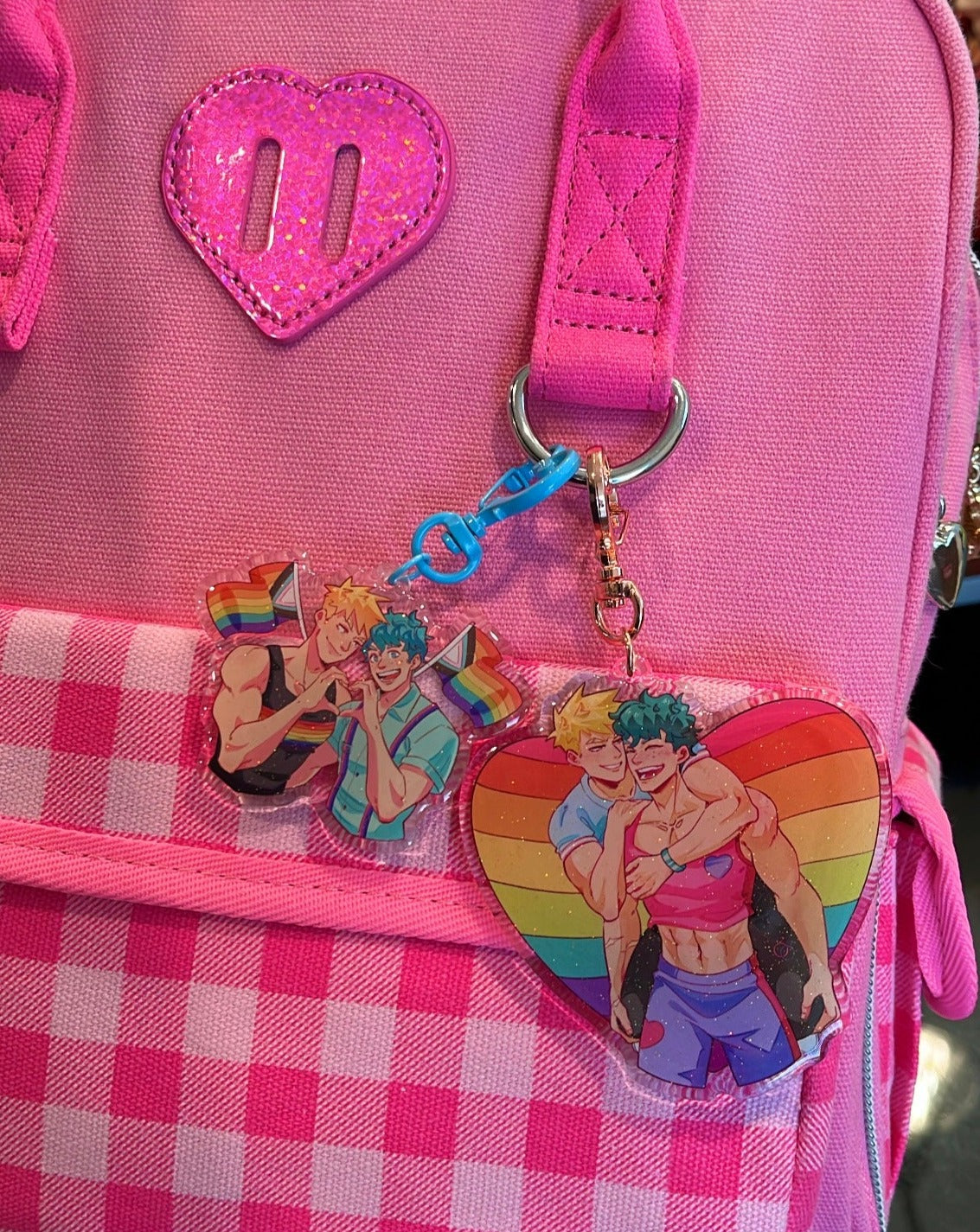 PRIDE CHARITY KEYCHAINS