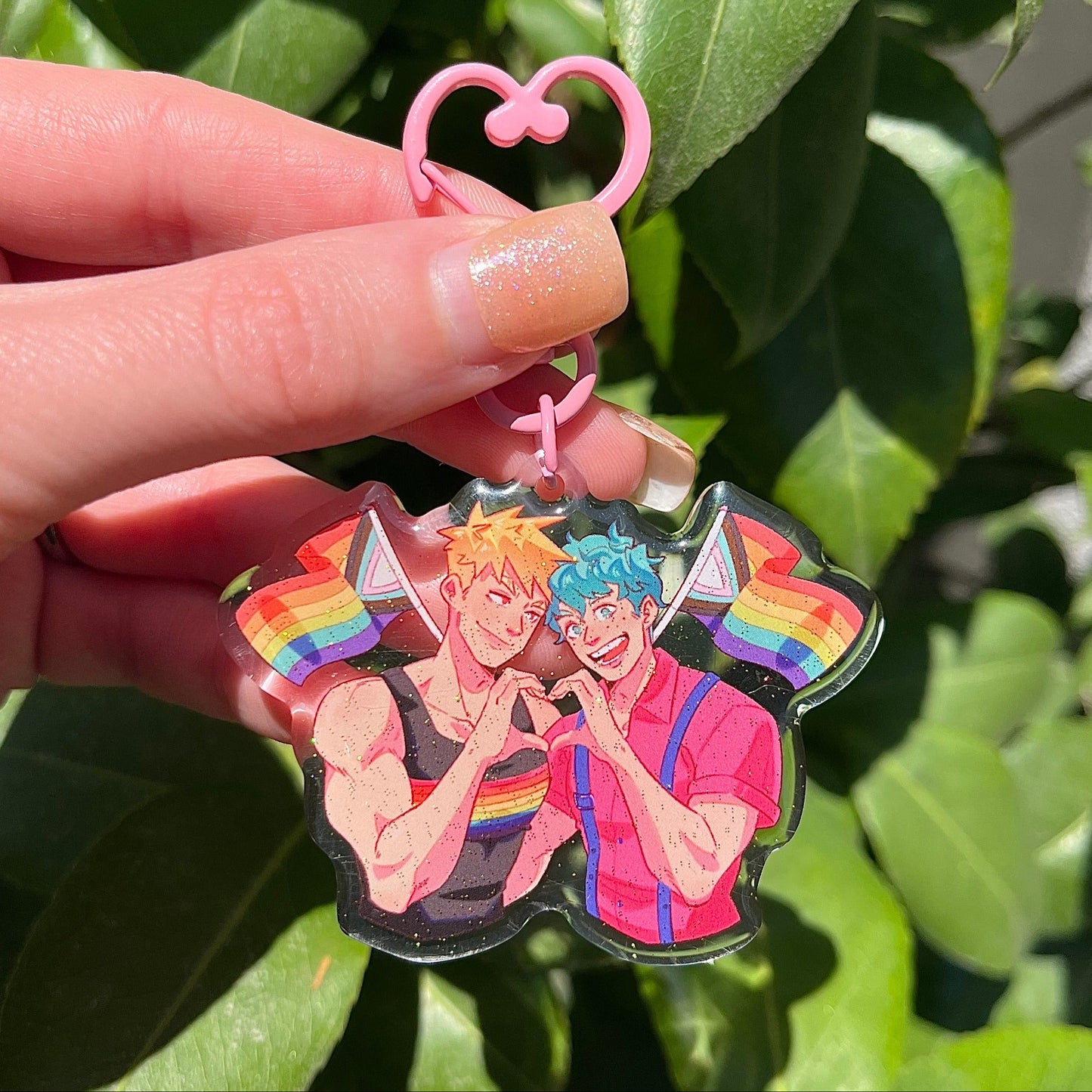 PRIDE CHARITY KEYCHAINS *all previous designs!*
