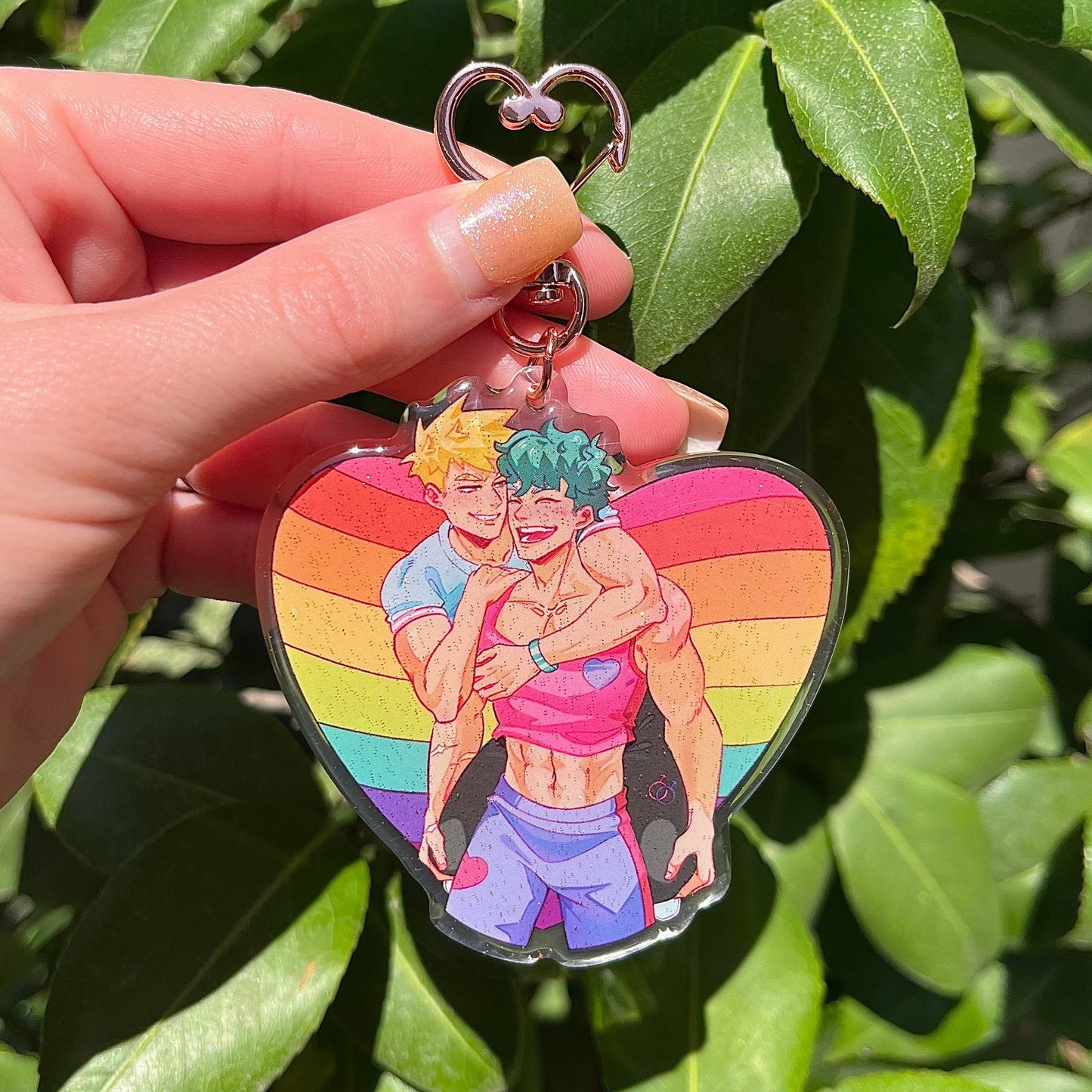 PRIDE CHARITY KEYCHAINS *all previous designs!*